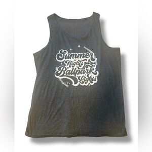 Summer Nights Ballpark Lights Tank Top